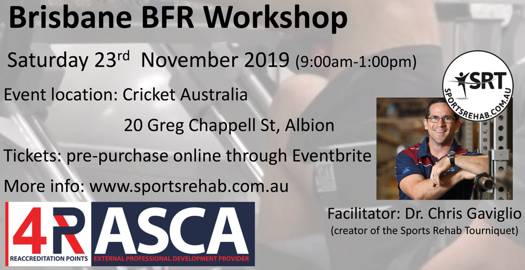 Brisbane BFR Workshop - Sat 23rd Nov (Link to purchase ticket in text)